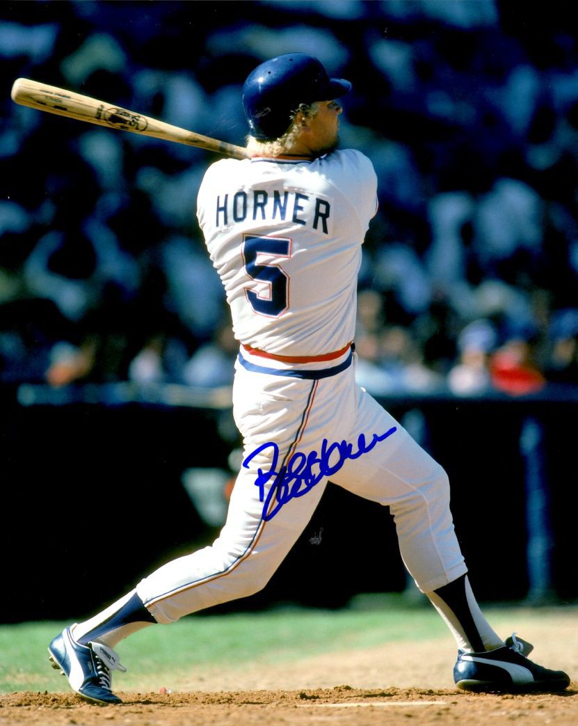 Bob Horner Autographed Signed 8X10 Atlanta Braves Photo - Autographs