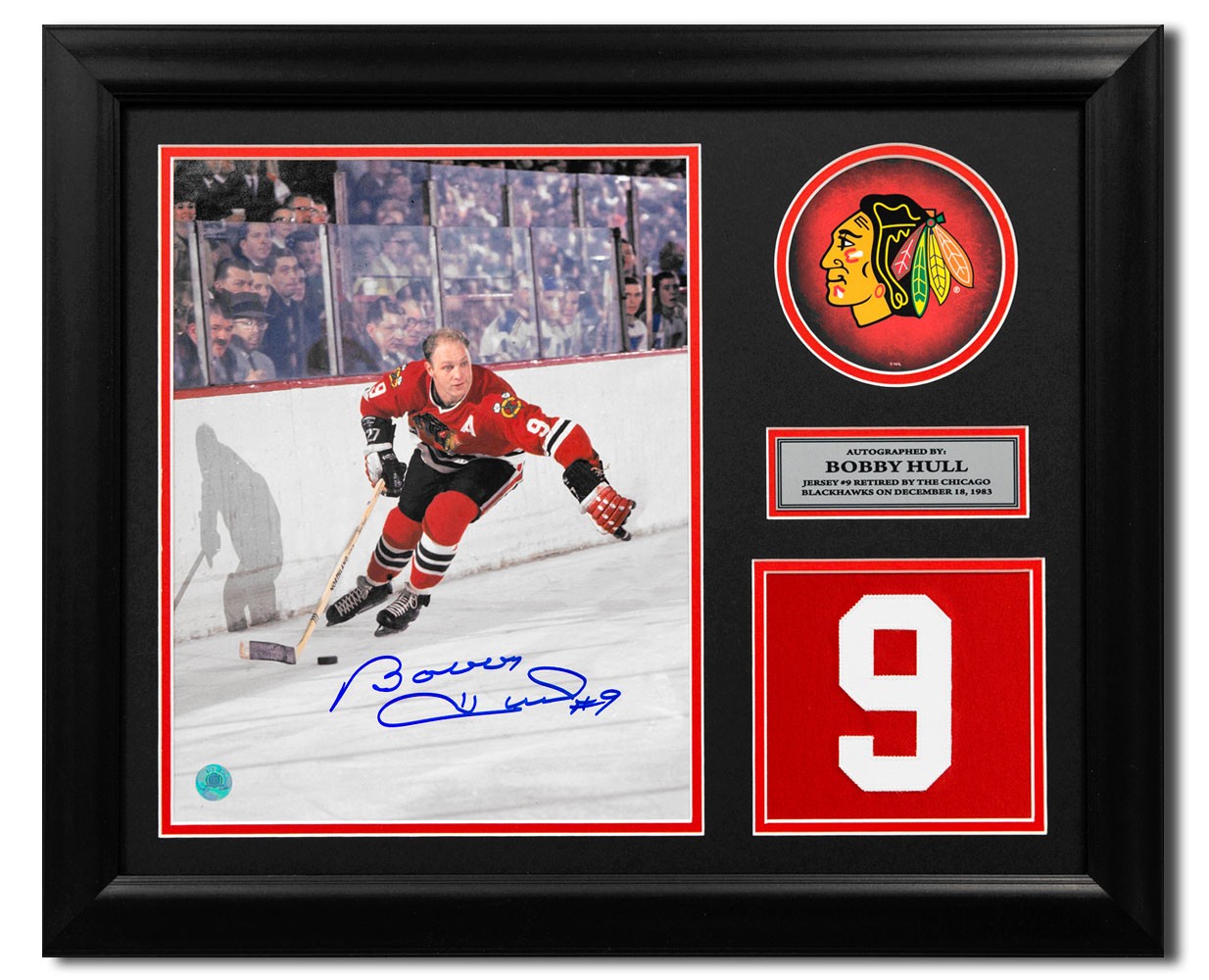 blackhawks jersey frame