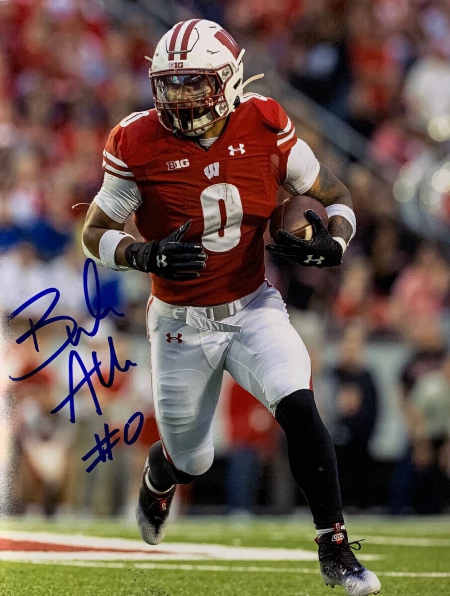 Braelon Allen Autographed Signed Badgers Running Back Wisconsin