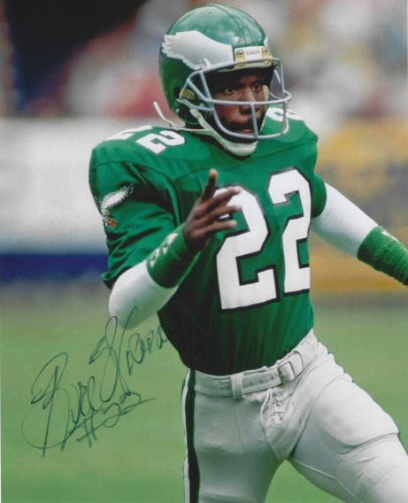 Brenard Wilson Autographed Signed 8X10 Philadelphia Eagles Photo