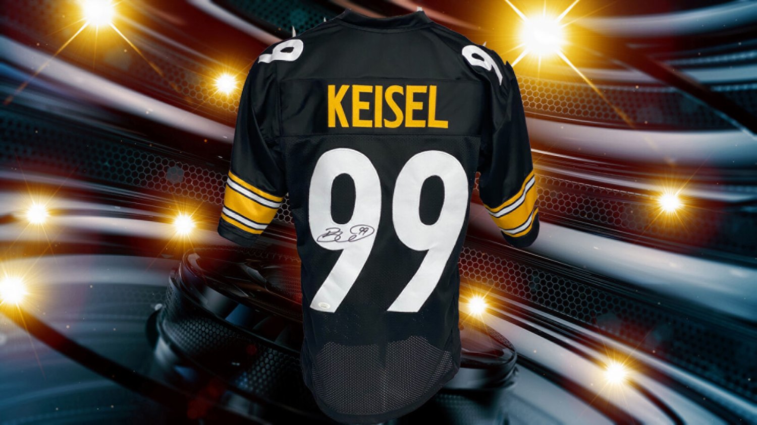 Brett Keisel Autographed Signed Custom Pittsburgh Steelers Black ...