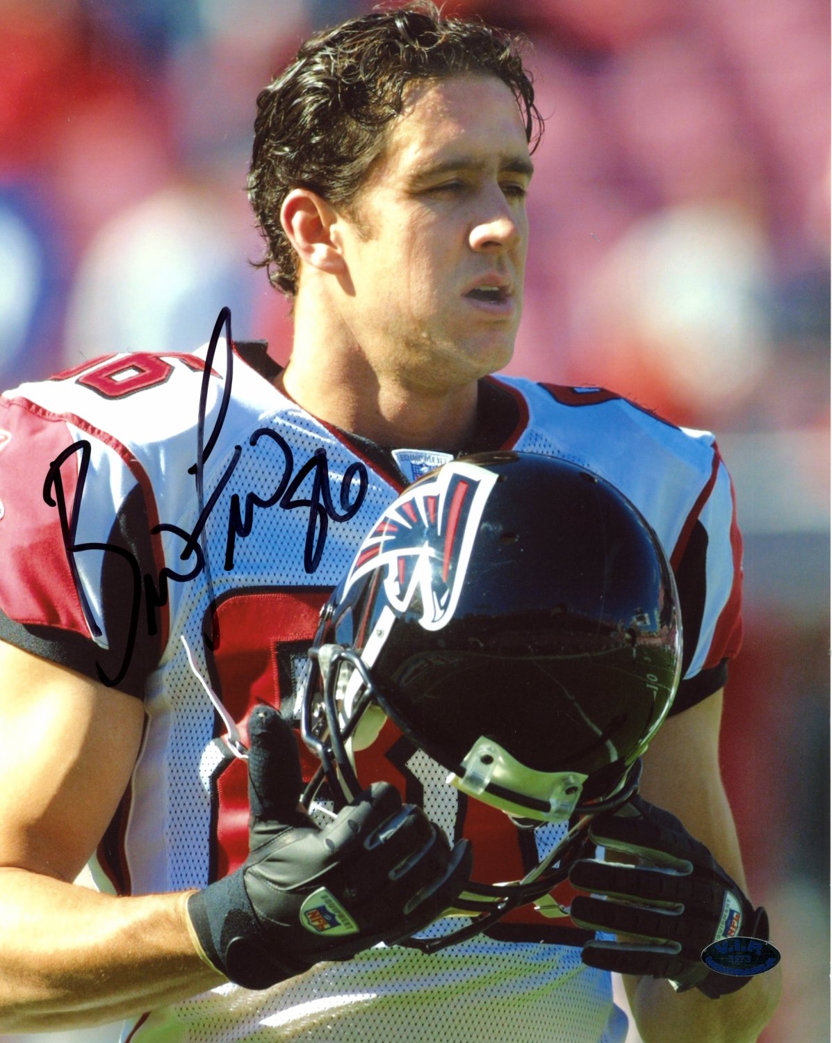 Brian Finneran Atlanta Falcons Autographed Signed 8x10 Photo - Authentic