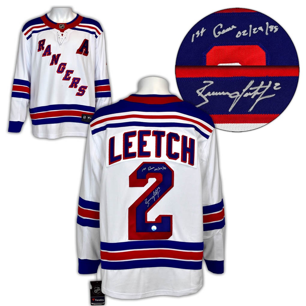 Brian Leetch autographed Jersey (New York Rangers)
