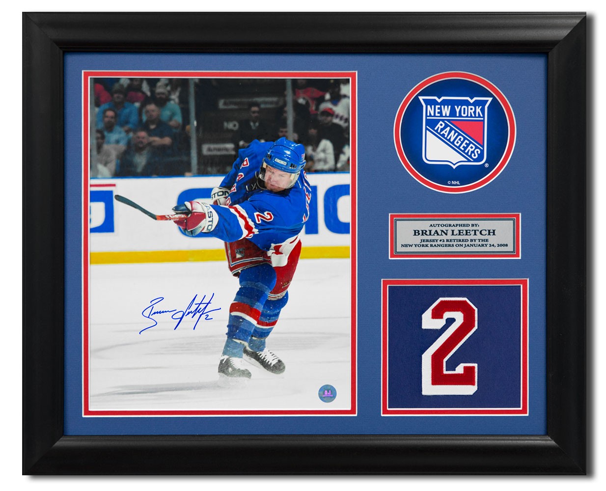 New York Rangers Brian Leetch Collectibles, Rangers Brian Leetch Memorabilia,  New York Rangers Brian Leetch Autographed Memorabilia