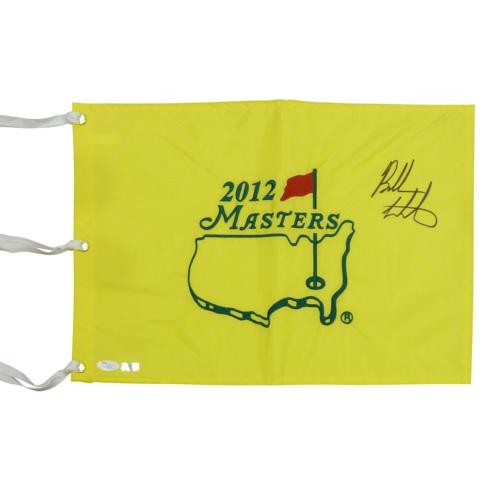 Bubba Watson Autographed Signed 2012 Masters Golf Pin Flag JSA