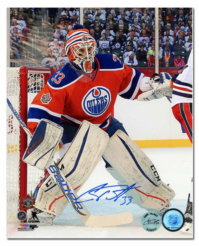 Cam Talbot Memorabilia, Autographed Cam Talbot Collectibles