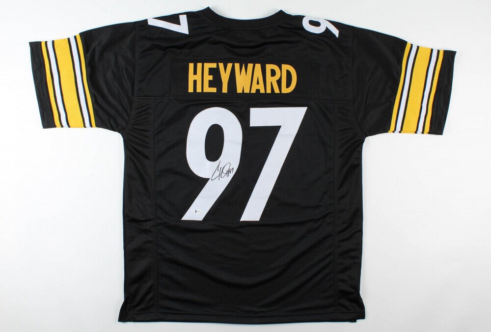 Pittsburgh Steelers Nike #97 Cam Heyward Limited Color Rush Jersey