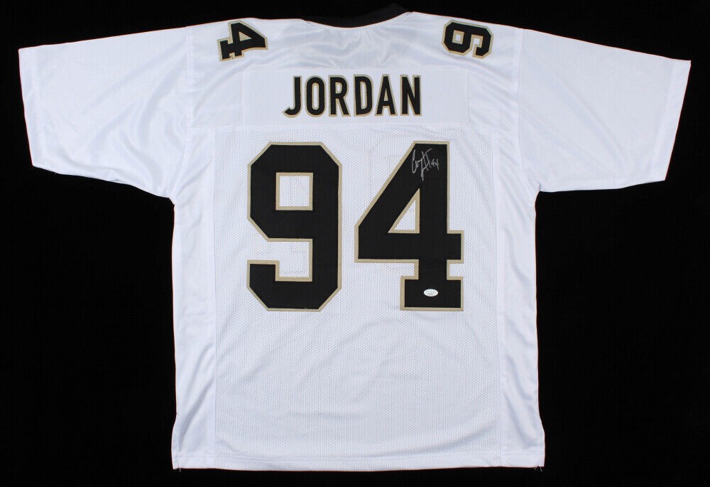 Cameron Jordan Autographed Signed New Orleans Saints Jersey (JSA COA) 3 Pro  Bowl Defensv End