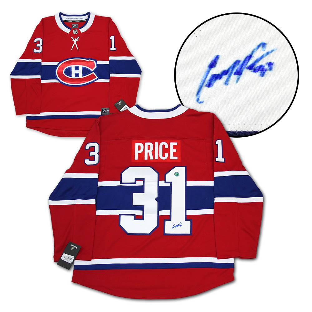 Carey price framed jersey clearance