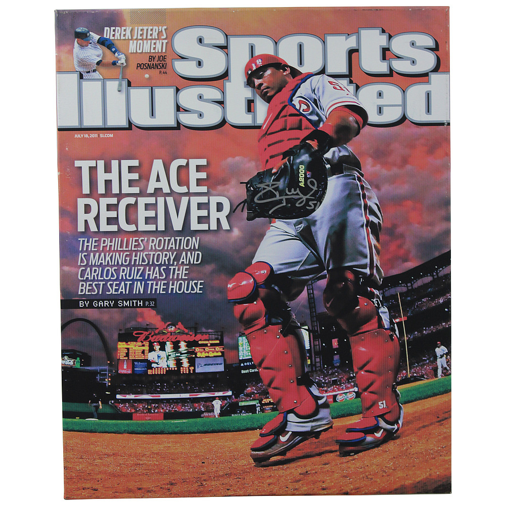 Carlos Ruiz 2008 Sports Illustrated No Label Newsstand 11/3/2008 Phillies 38239 