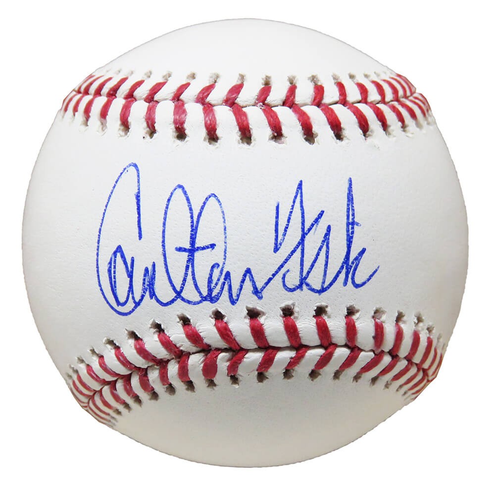 Carlton Fisk Autographed Signed Rawlings MLB Baseball