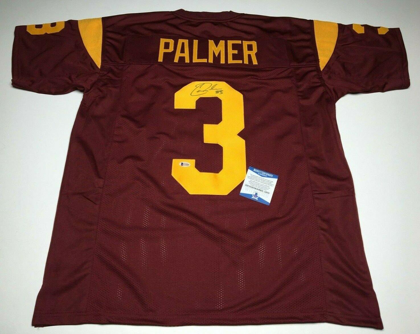 Carson palmer autographed jersey Clearance