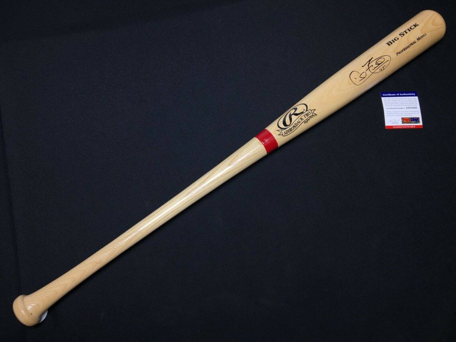 Cecil Fielder Autographed Signed Rawlings Big Stick Baseball Bat ...