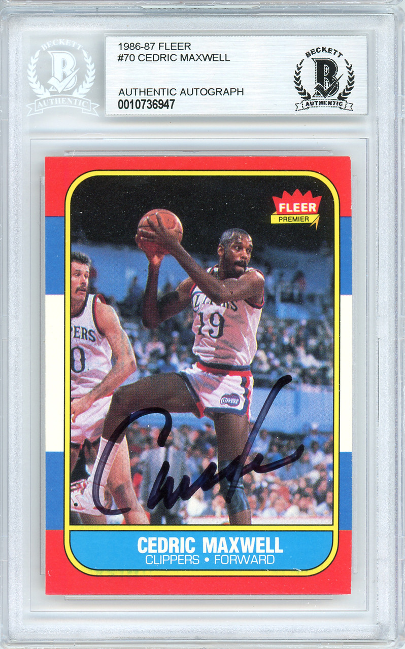 cedric maxwell jersey