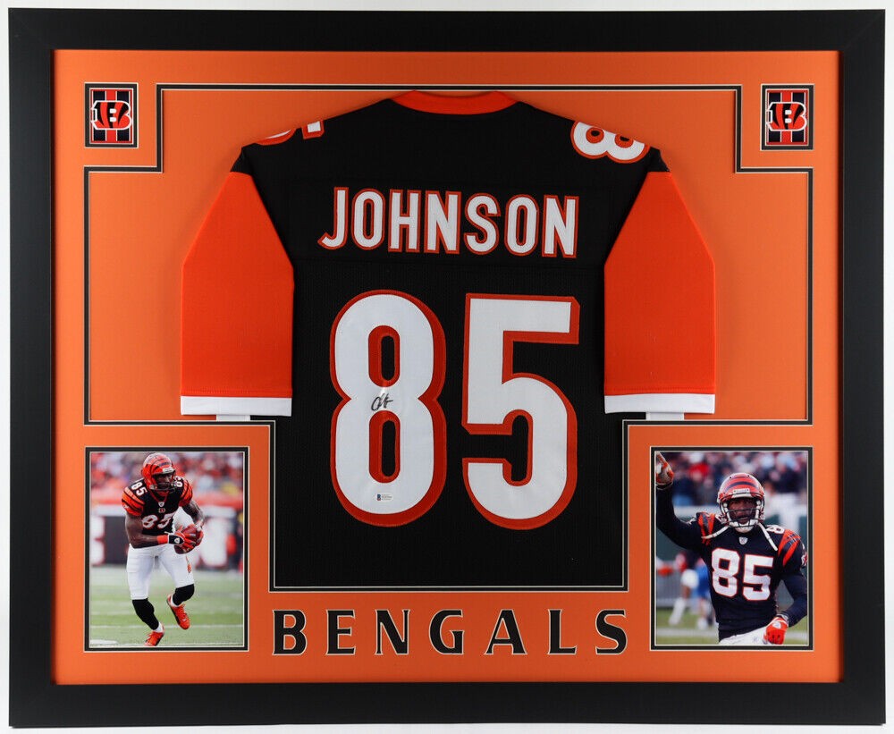 Chad Johnson Autographed Signed 35'X 43' Framed Cincinnati Bengals