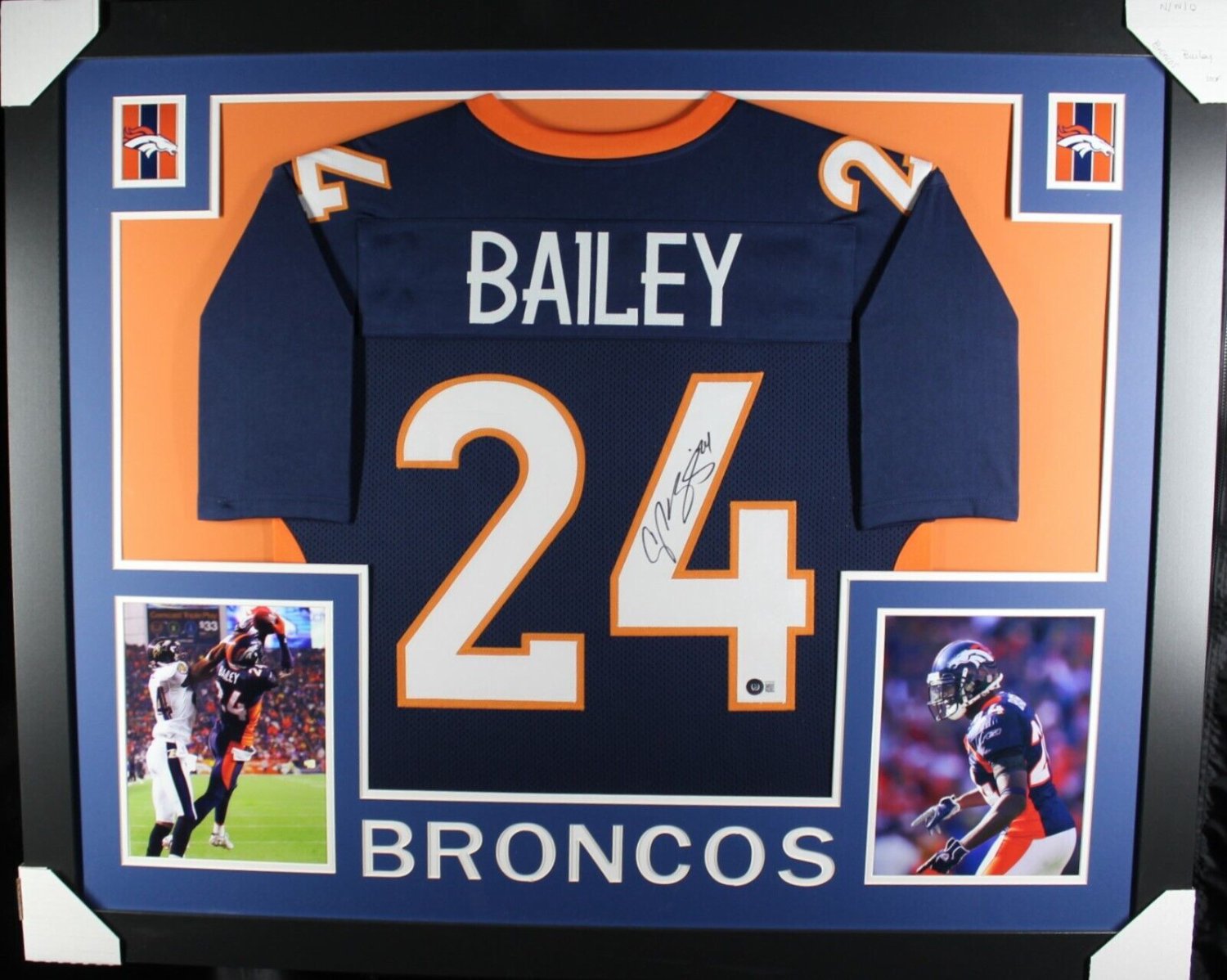 champ bailey signed jersey