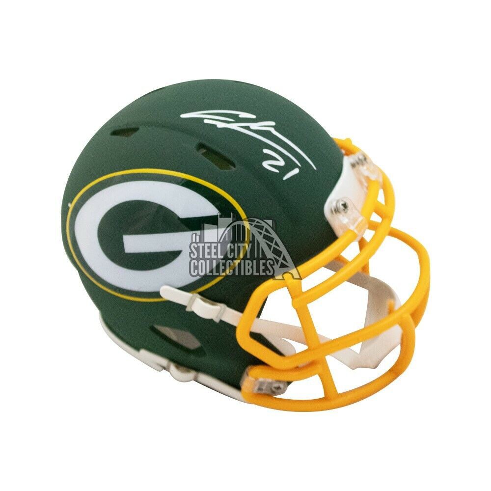 Framed Charles Woodson Green Bay Packers Autographed Green