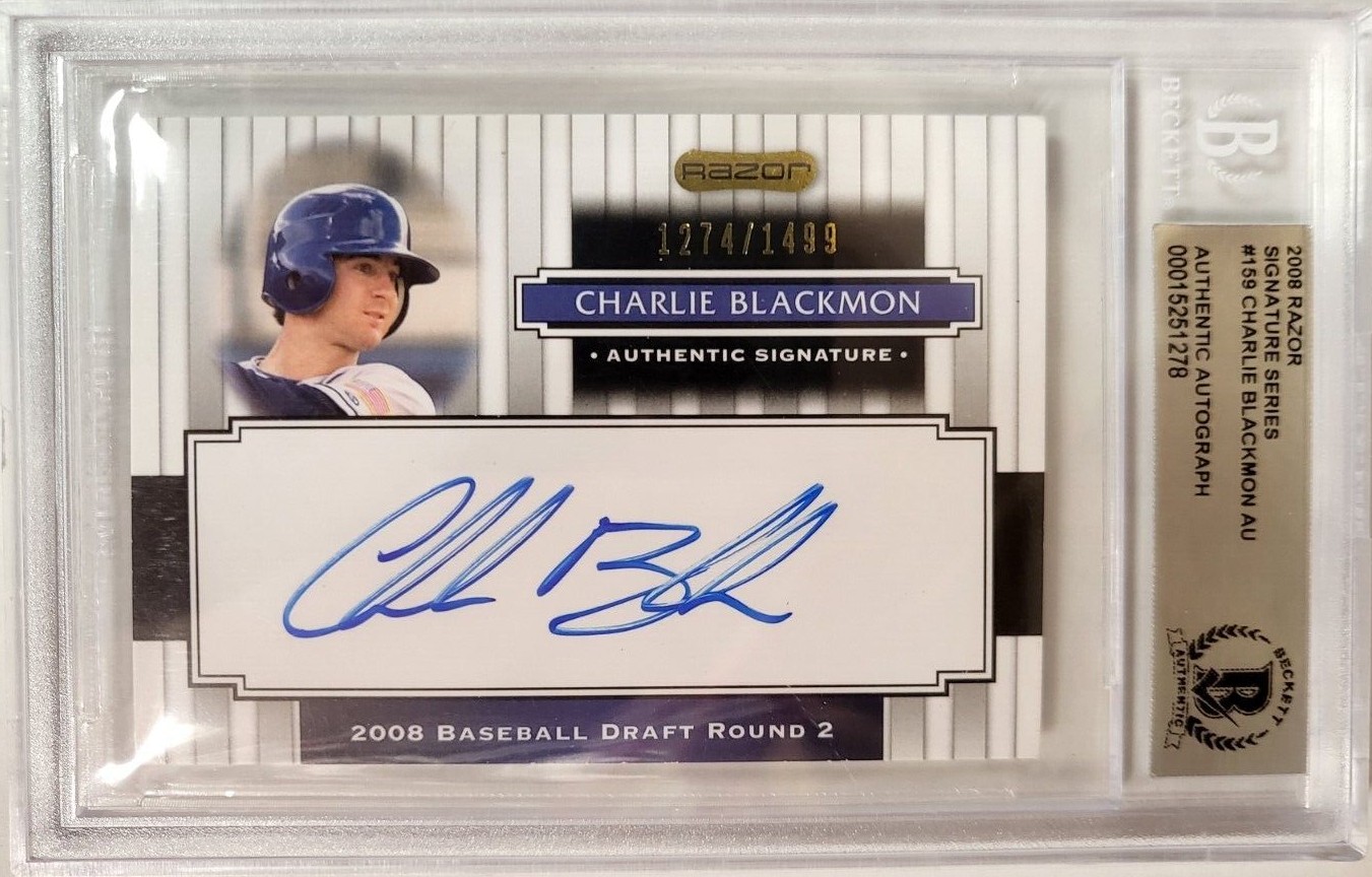 Charlie Blackmon Autographed Memorabilia  Signed Photo, Jersey,  Collectibles & Merchandise