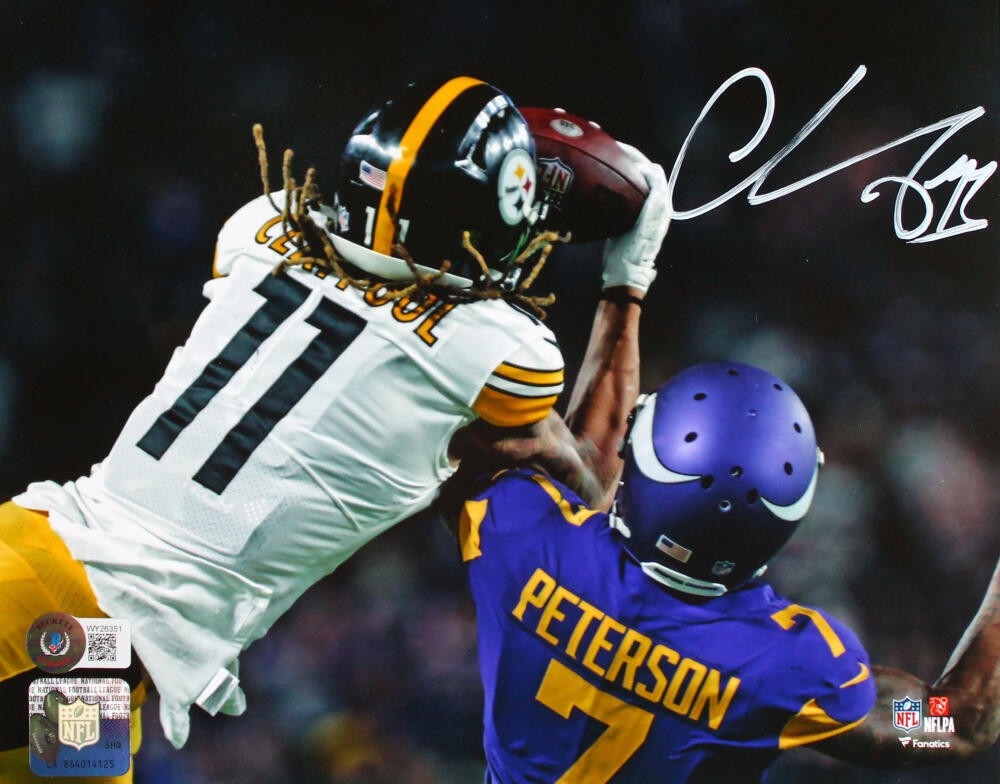 Chase Claypool Autographed Signed Pittsburgh Steelers 8X10 Catch