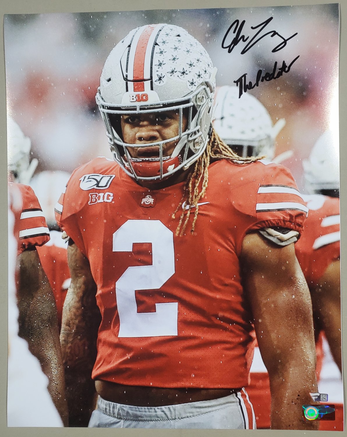 Chase Young Ohio State Buckeyes 16-2 16x20 Autographed Signed