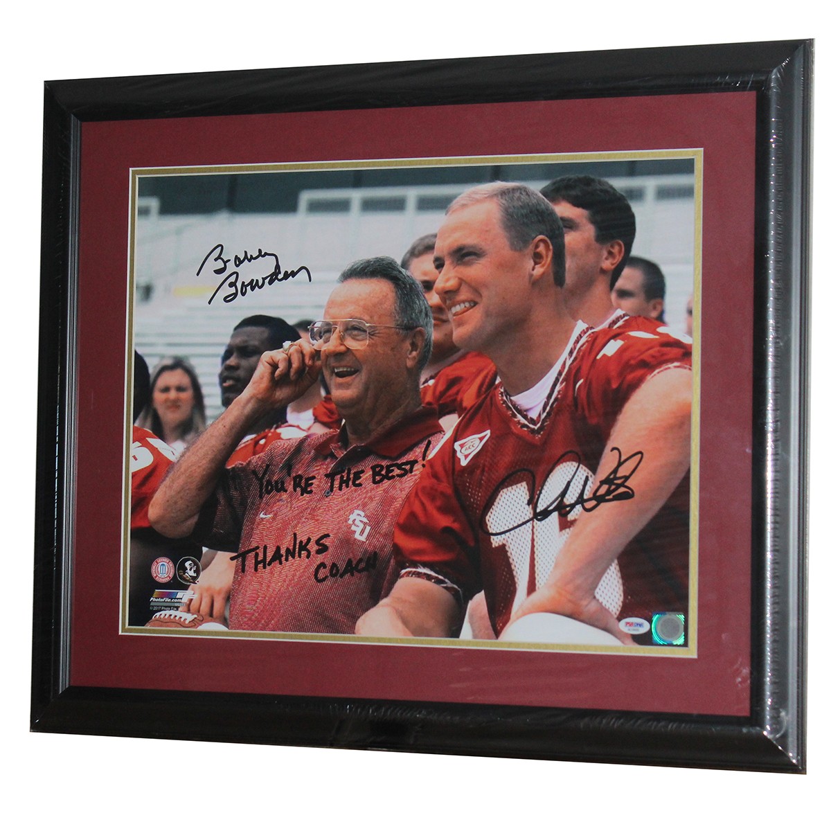 Authentic Autographed Chris Weinke FSU Seminoles Framed 16x20 Photo ~ Horizontal vs Miami