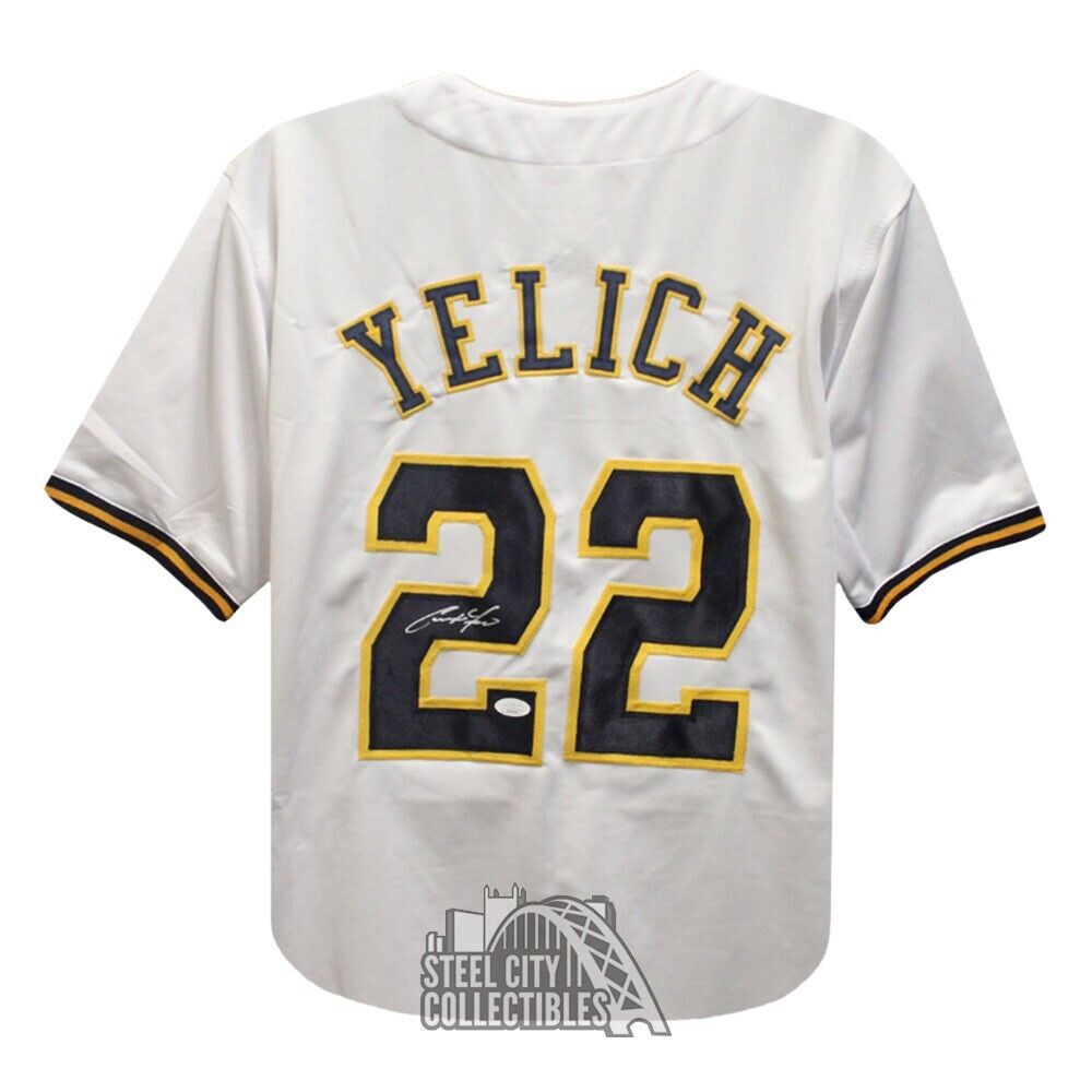 Christian Yelich Milwaukee Brewers Autographed White Nike Replica Jersey -  Autographed MLB Jerseys at 's Sports Collectibles Store