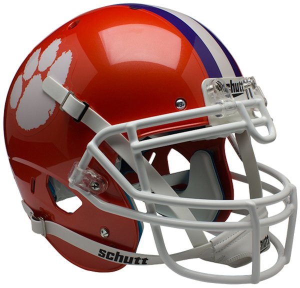 Clemson Tigers Authentic College Xp Football Helmet Schutt