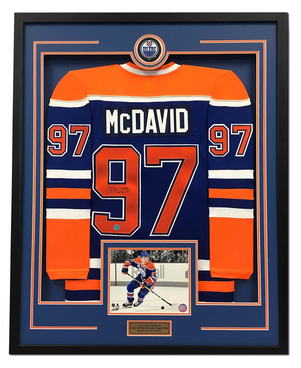 connor mcdavid autographed jersey