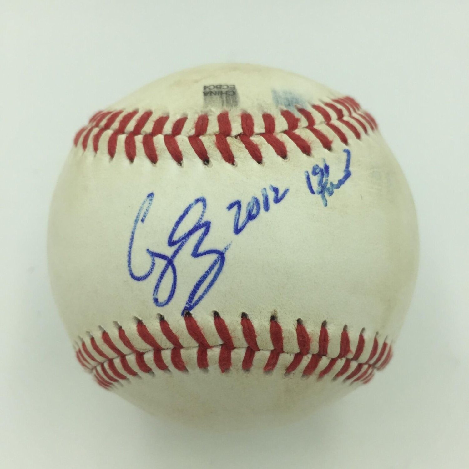 Corey Seager Autographed Signed 2012 1St Pick Rookie Game Used Minor League  Baseball JSA
