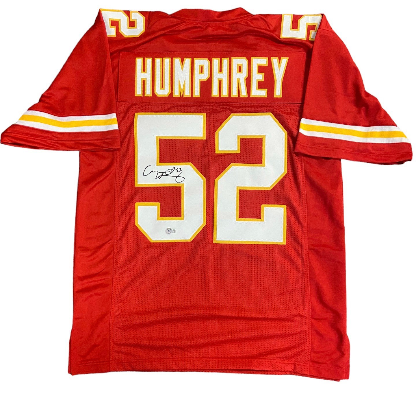 Top-selling Item] Creed Humphrey 52 Kansas City Chiefs Super Bowl LVII Game  3D Unisex Jersey - Red