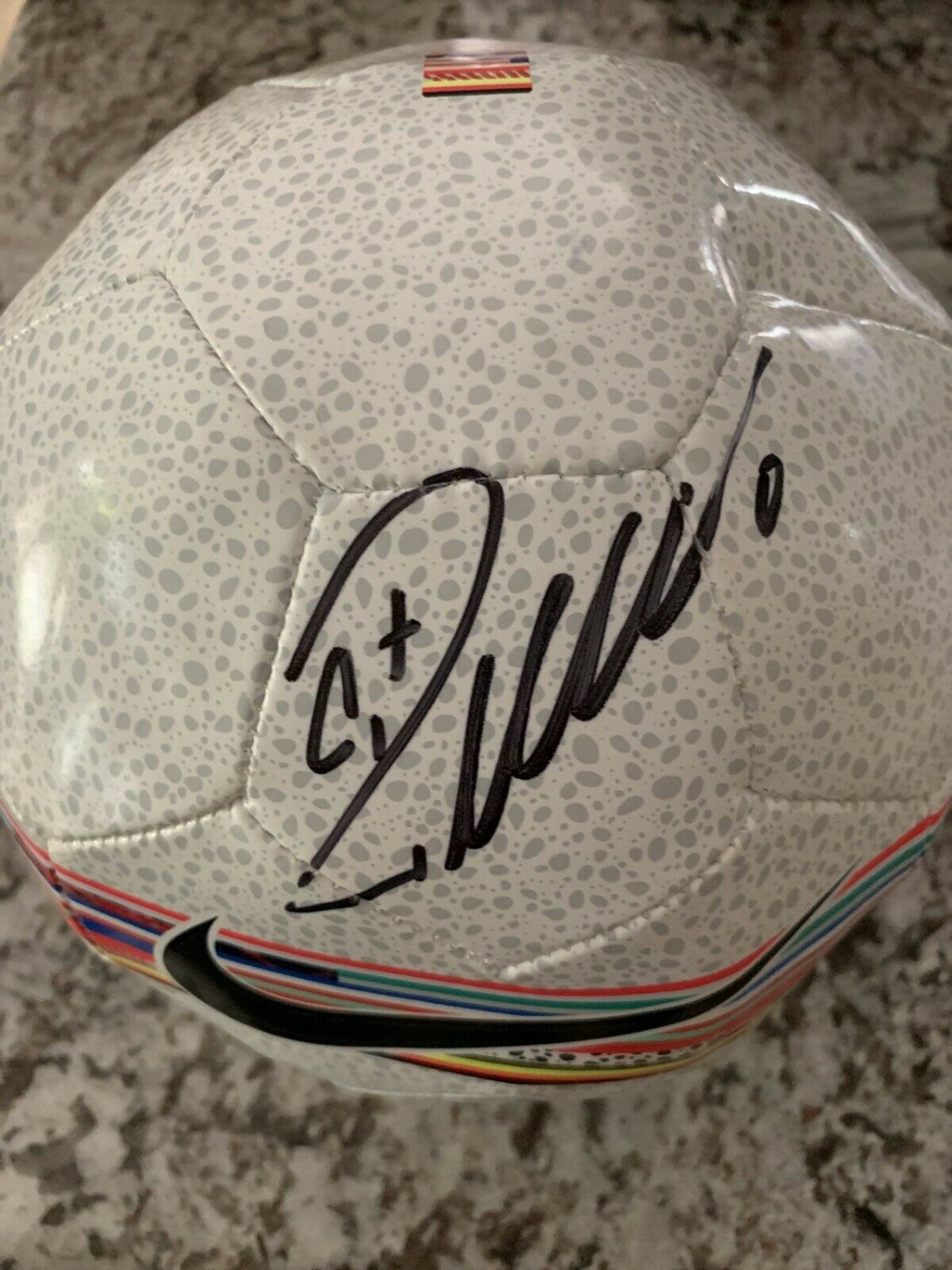 Cristiano Ronaldo Autographed Signed Juventus Nike Soccer Ball Beckett Beckett