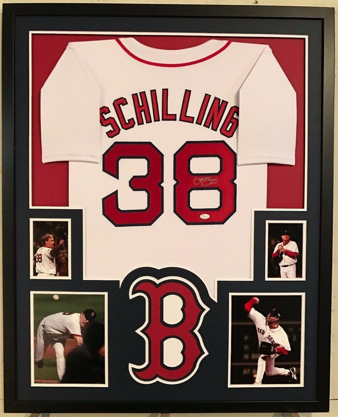curt schilling signed jersey