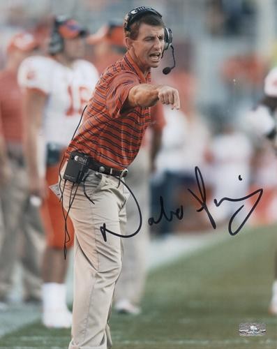 dabo swinney autograph