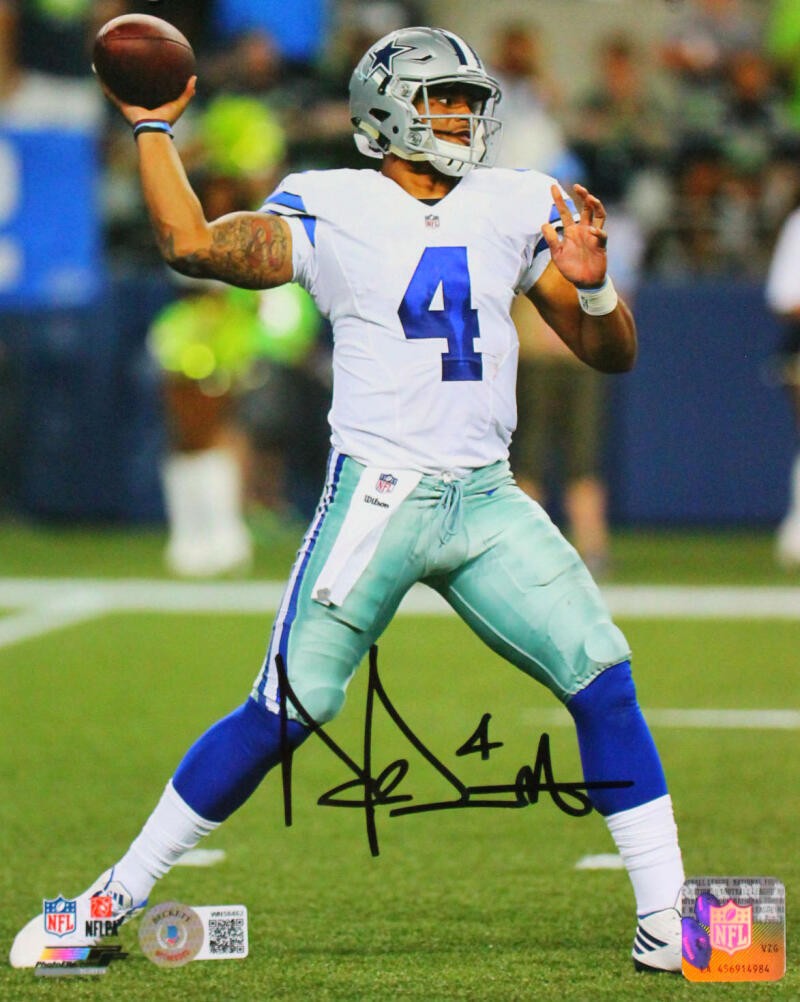 Dak Prescott NFL Original Autographed Jerseys for sale