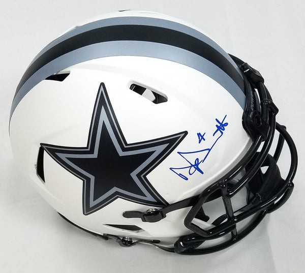 Dak Prescott Autographed Signed Dallas Cowboys Riddell Authentic