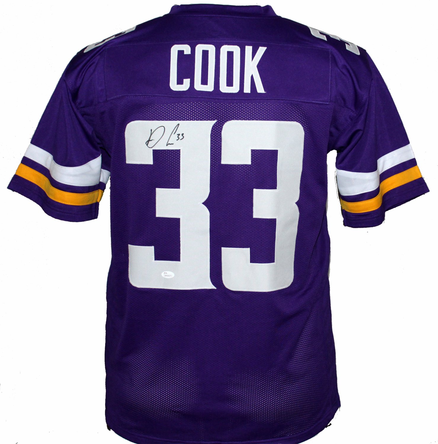 Dalvin Cook Autographed Signed Minnesota Vikings Custom Home Jersey ...