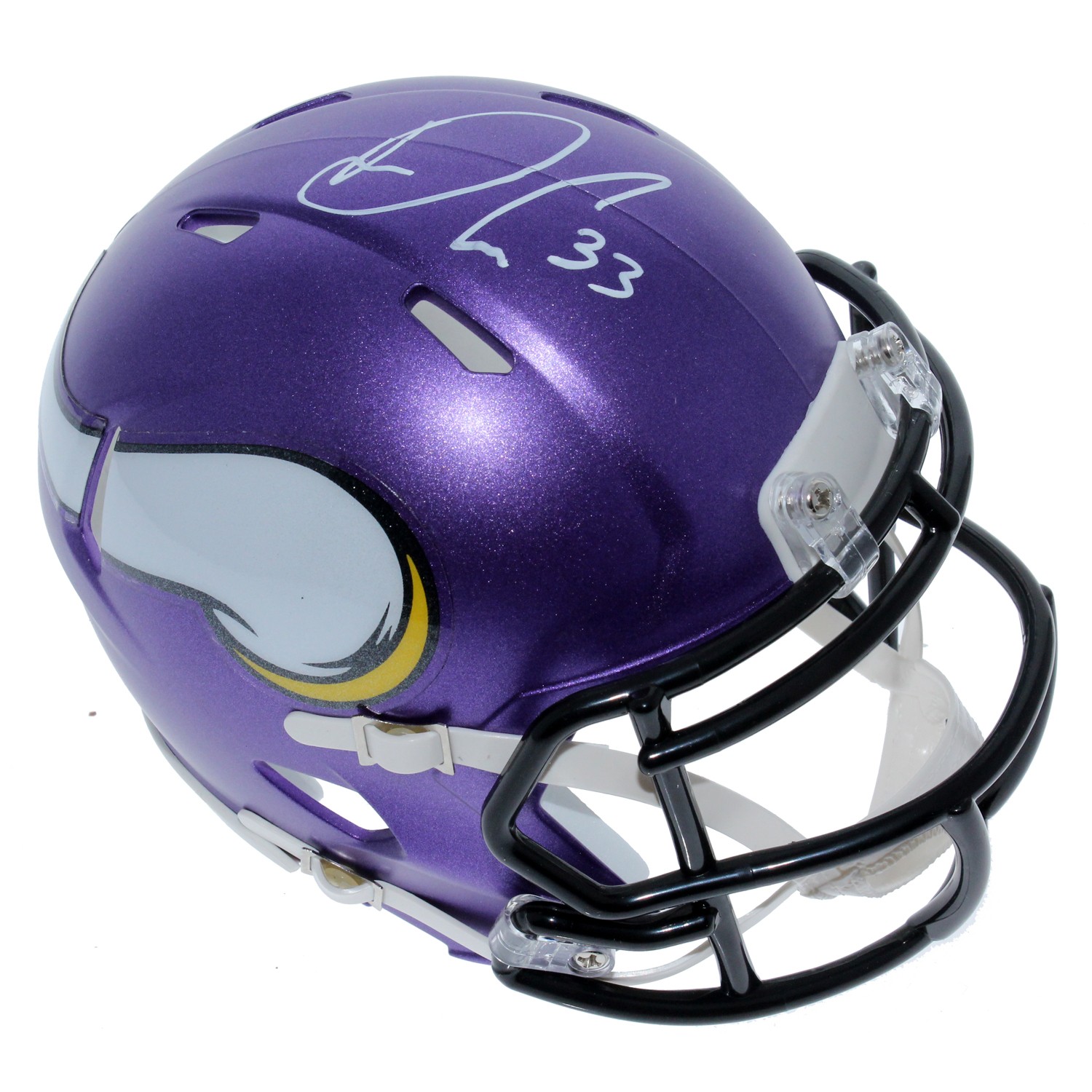 Dalvin Cook Autographed Signed Minnesota Vikings Speed Mini Helmet