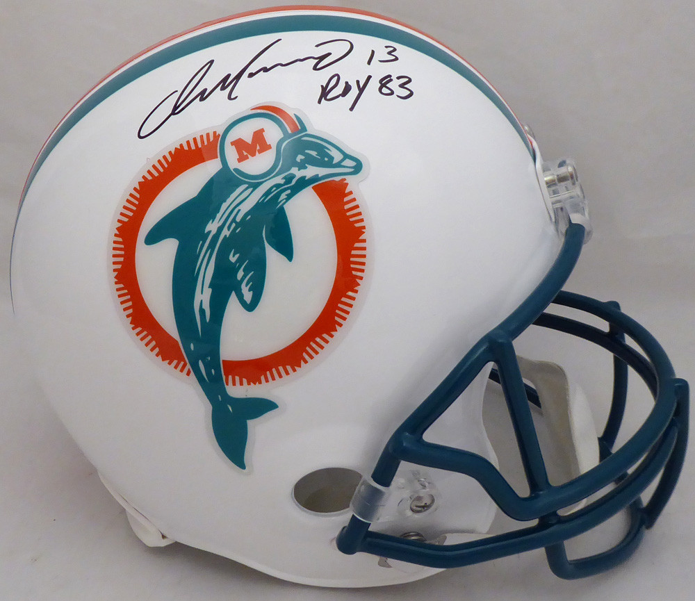 Dan Marino Autographed Miami Dolphins Full Size Replica Throwback