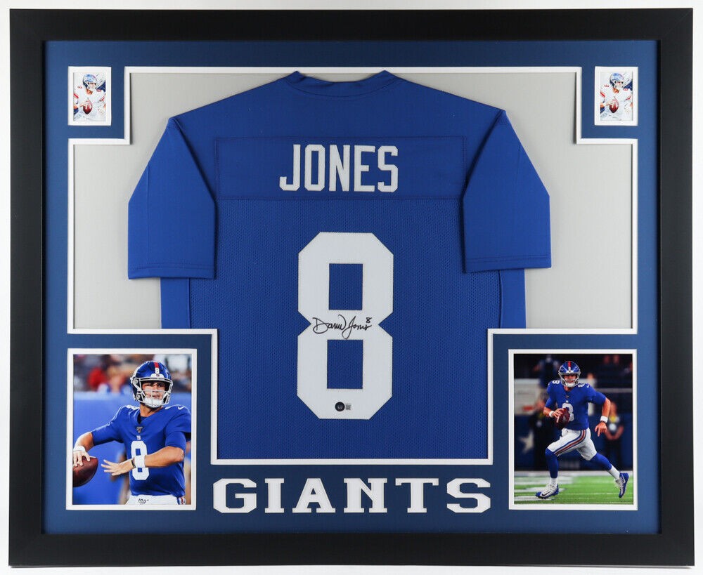 Autographed NY Giants Jersey blue – vintagehotbox