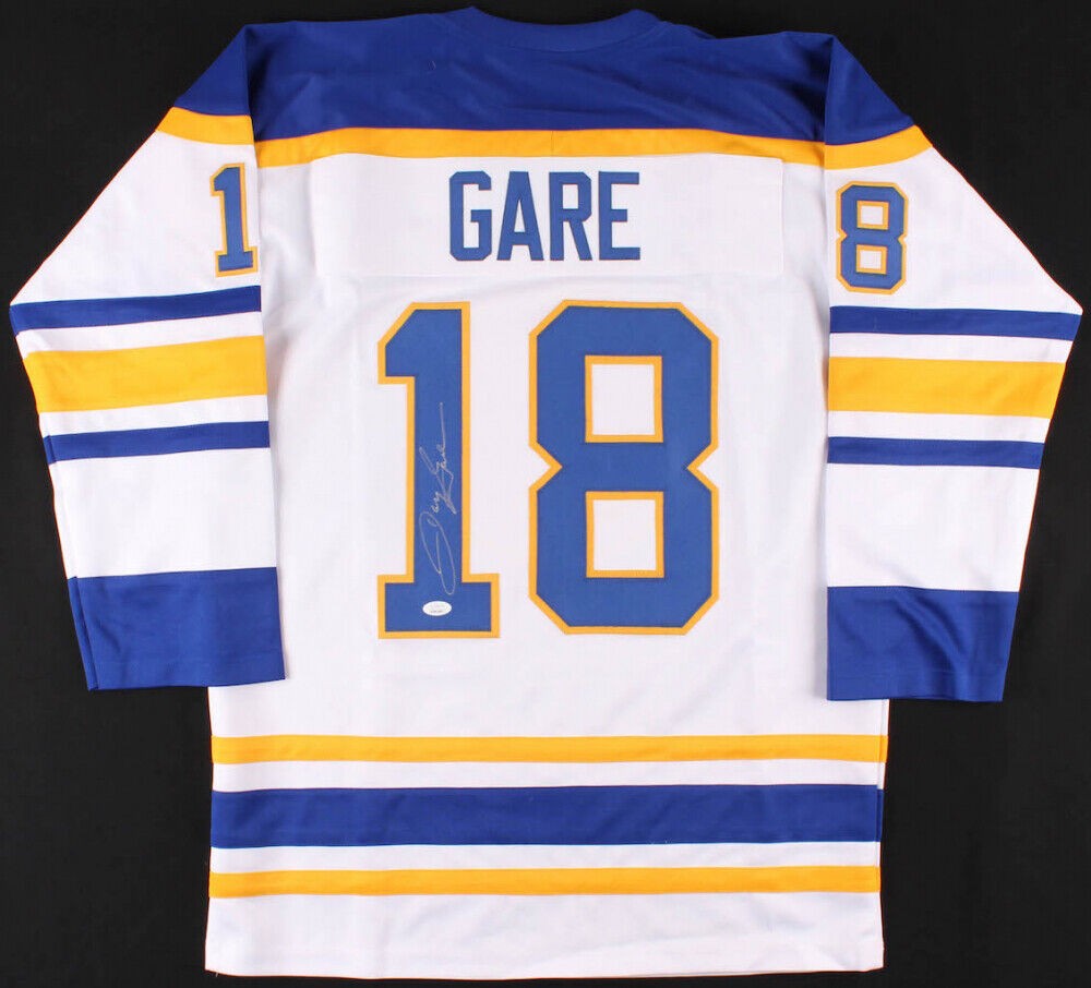 Danny Gare Autographed Signed Buffalo Sabres Jersey (JSA COA) 2X50 Goal  Scorer / 2Xall Star