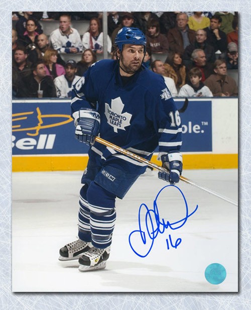 Darcy Tucker autograph collection entry at StarTiger