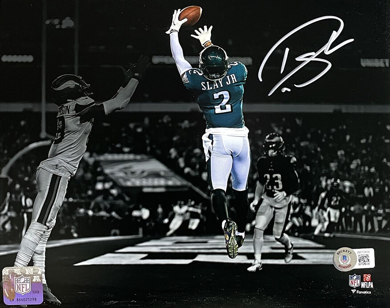 Darius Slay Autographed Signed Philadelphia Eagles 8X10 Spotlight Football  Photo Beckett