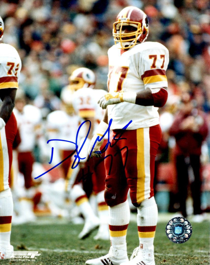 Darryl Grant Autographed Signed 8X10 Washington Redskins Photo - Autographs