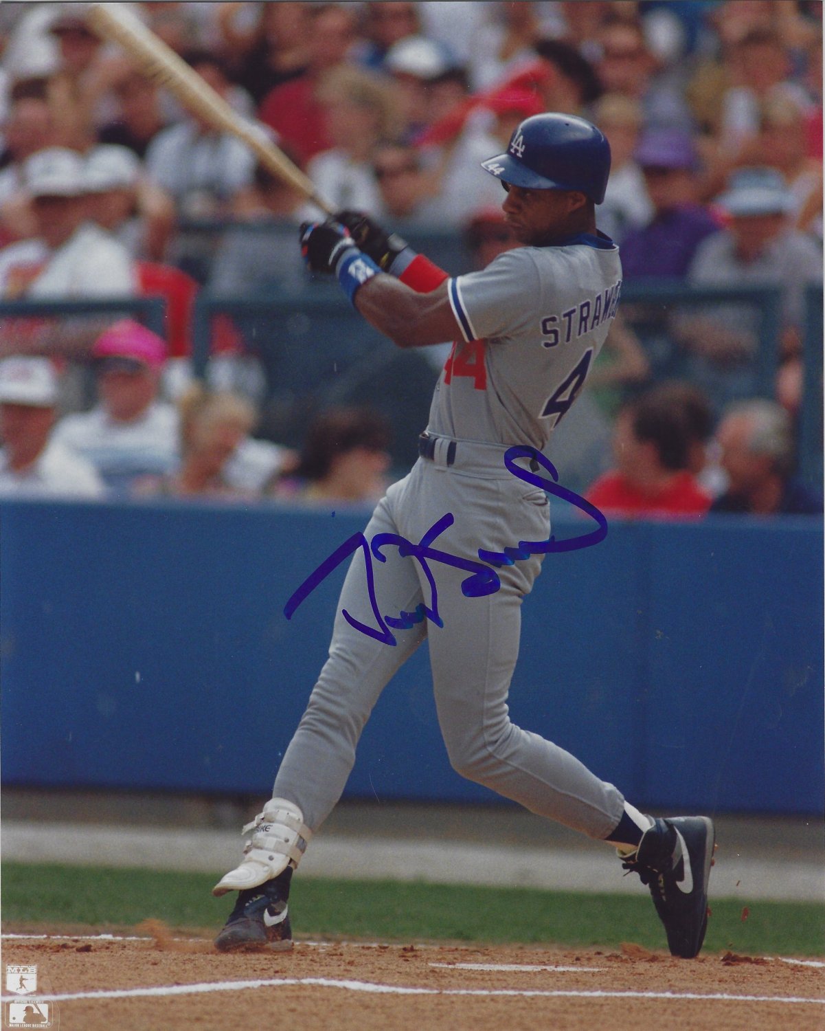 Darryl Strawberry Autographed Signed 8X10 Los Angeles Dodgers Photo -  Autographs