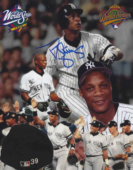 Darryl Strawberry Autographed Signed 8X10 New York Yankees Photo -  Autographs