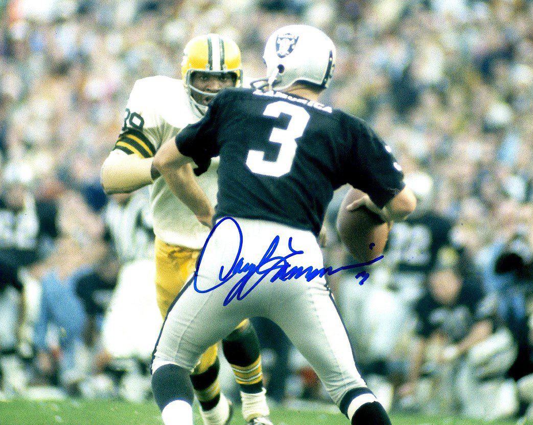 Daryle Lamonica Autographed Signed 8X10 Oakland Raiders Photo