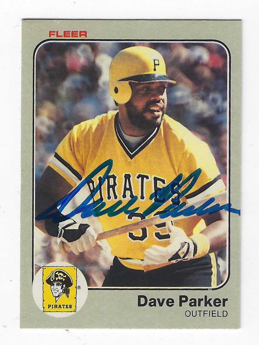 Dave Parker Autographed Memorabilia  Signed Photo, Jersey, Collectibles &  Merchandise