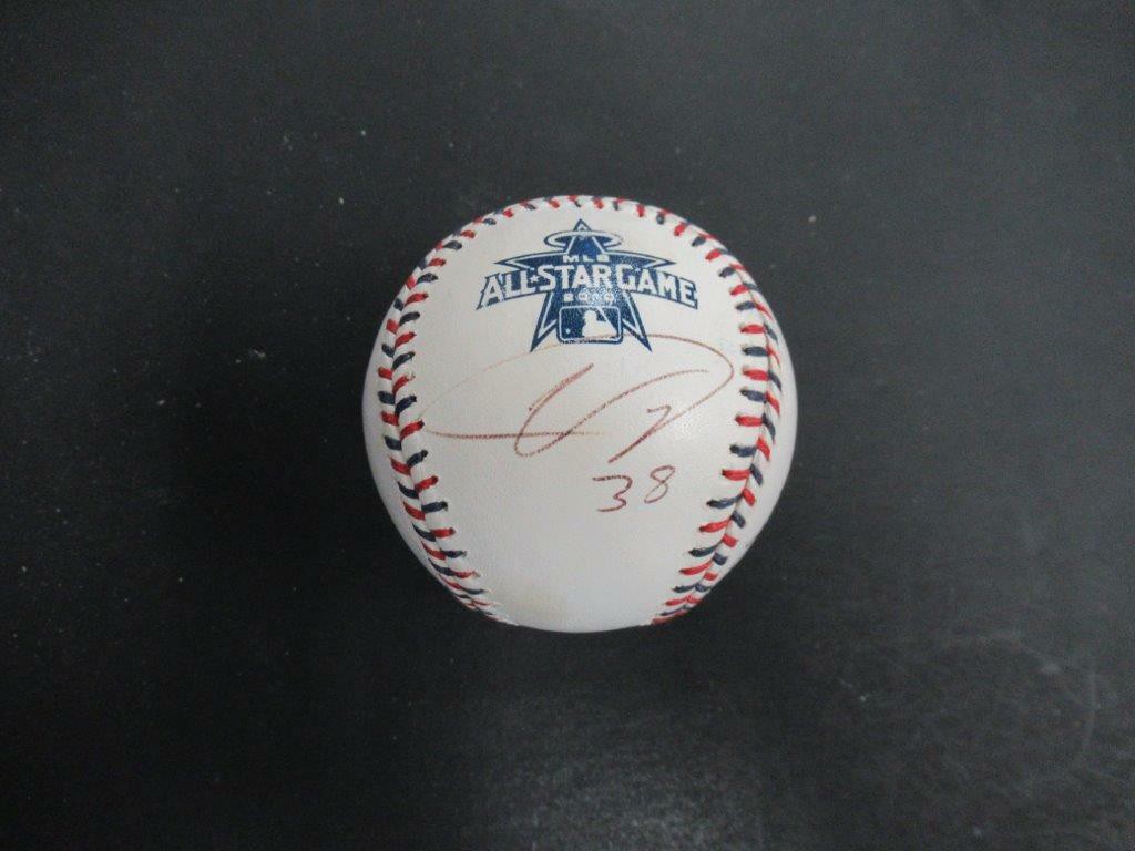 David Wright Autographed Signed Ubaldo Jimenez Baseball Autograph Auto  PSA/DNA