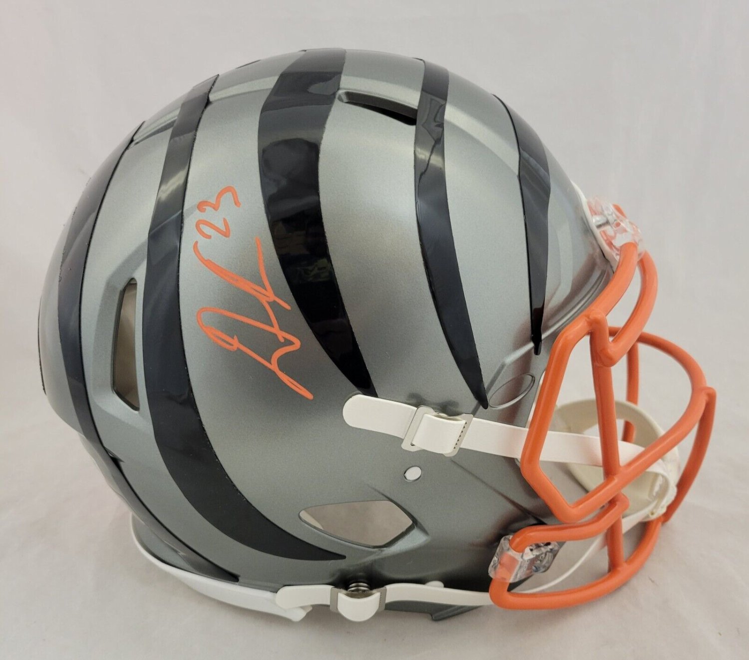 Daxton Hill Autographed Signed Daxton 'Dax' Hill Bengals F/S Flash Speed  Authentic Helmet Beckett