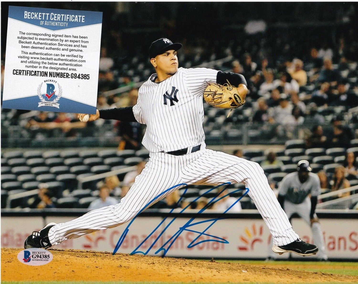 Dellin Betances Signed Yankees Jersey at 's Sports Collectibles Store